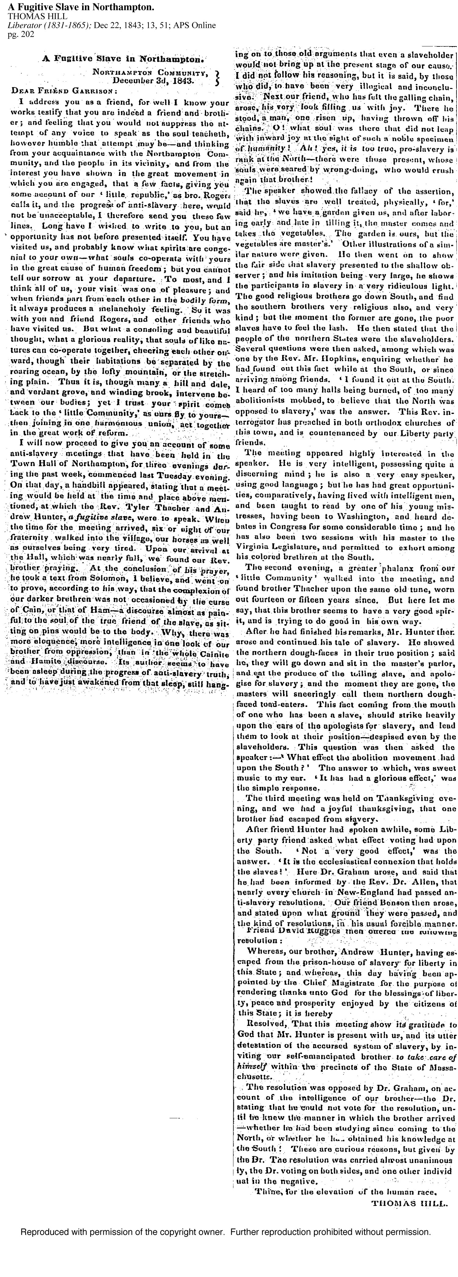 Liberator article