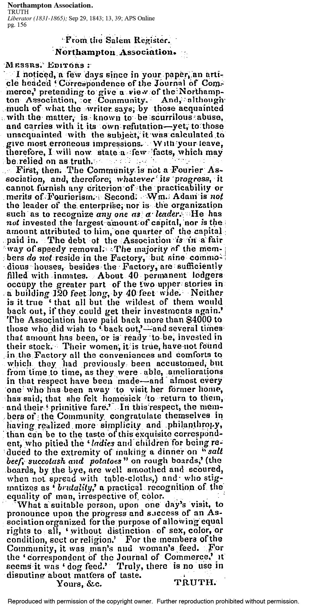 The Liberator, Sept. 29, 1843