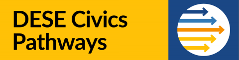 Massachusetts Department of Education "Civics Pathways" logo