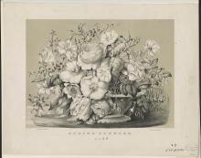 Spring flowers from Currier and Ives from the Library of Congress