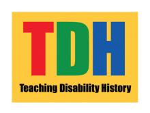 Logo for TDH Teaching Disability History